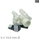 Electrolux Magnetventil 2-fach 180° 14mmØ...