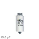 Kondensator 15,00ÂµF 450V mit Steckfahnen und...
