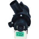 Original Whirlpool Ablaufpumpe mit Pumpenkopf und Sieb für Waschmaschine 481010584942