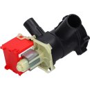 Ablaufpumpe mit Pumpenkopf und Sieb kompatibel mit Bosch 00144192 144192 00146094 146094 für Waschmaschine