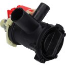 Ablaufpumpe mit Pumpenkopf und Sieb kompatibel mit Bosch 00144192 144192 00146094 146094 für Waschmaschine