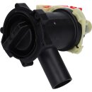 Ablaufpumpe mit Pumpenkopf und Sieb kompatibel mit Bosch 00144192 144192 00146094 146094 für Waschmaschine