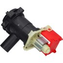 Ablaufpumpe mit Pumpenkopf und Sieb kompatibel mit Bosch 00144192 144192 00146094 146094 für Waschmaschine