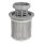 Flusensiebeinsatz für Ablaufpumpe kompatibel mit Beko 2872700100 Waschmaschine Waschtrockner Filter Ersatz für 2840940200 2880401800