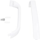 Türgriffsatz kompatibel mit Bosch 00369542 weiß für KühlGefrierKombination Doppelbackofen