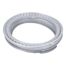 Türmanschette Waschmaschine kompatibel mit AEG Electrolux 1108590900 3790201515 1108590421 Türdichtung EPDM Gummidichtung Dichtung grau 375x375x80 mm