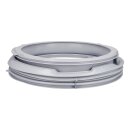 Türmanschette Waschmaschine kompatibel mit AEG Electrolux 1108590900 3790201515 1108590421 Türdichtung EPDM Gummidichtung Dichtung grau 375x375x80 mm