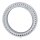 Türmanschette Waschmaschine kompatibel mit AEG Electrolux 1108590900 3790201515 1108590421 Türdichtung EPDM Gummidichtung Dichtung grau 375x375x80 mm