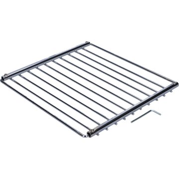 Grillrost 230-400mm 230mm tief ausziehbar erweiterbar universal für Backofen