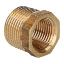 Sanitär-Adapter 3/4" Außengewinde auf 1/2" Innengewinde Reduzierung