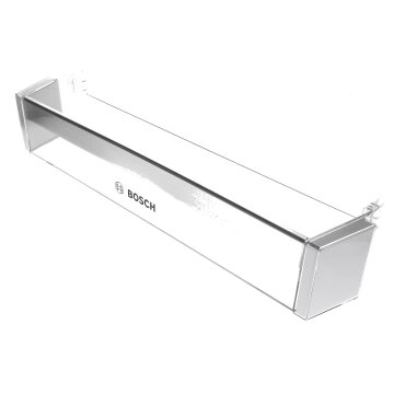 Original Bosch Türfach 00707344 Flaschenabsteller Kühlschrank Türablage Flaschenfach 572 x 99 mm transparent für Siemens Neff Constructa Balay