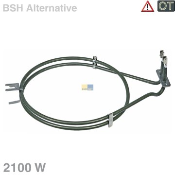 Bosch Siemens Hausgeräte Heizelement Heißluft 00791579 Original ALTERNATIVE für Backofen