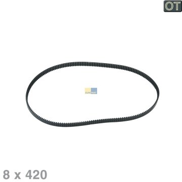 Unold Riemen Zahnriemen für Brotbackautomaten 8 x 420mm klein