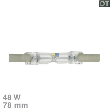 Bosch Siemens Hausgeräte Lampe HalogenlampeStab R7S 48W 230V Philips Plusline ES