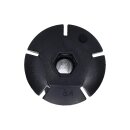 Bosch Siemens Hausgeräte Gerätefuß schwarz vorne/hinten 110mm 612650 00612650 10020572