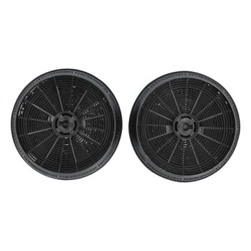 2x Stück Kohlefilter Type145 kompatibel mit Respekta MIZ2050 146mmØ für Dunstabzugshauben