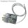 Bauknecht Thermostat Ranco 590mm Kapillarrohr 3x4,8mm AMP + Lampenfassung für Kühlschrank 484000008568