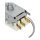 Bauknecht Thermostat Ranco 590mm Kapillarrohr 3x4,8mm AMP + Lampenfassung für Kühlschrank 484000008568