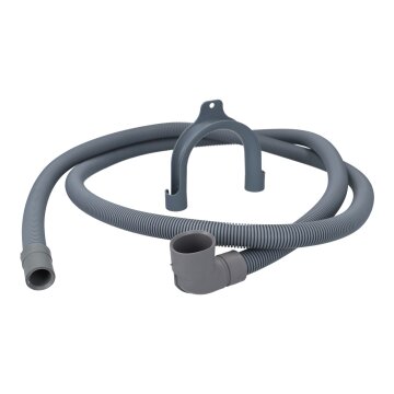 Ablaufschlauch Winkel/gerade 30/19mmØ 2,0m Universal
