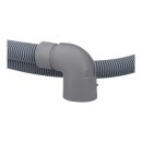 Ablaufschlauch Winkel/gerade 30/19mmØ 2,0m Universal