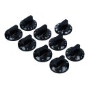 Knebelset 9-teilig schwarz Alternative Universal für Herd