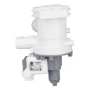 Ablaufpumpe kompatibel mit Bosch Siemens Neff 00144487 mit Kopf Sieb für Waschmaschine Waschtrockner