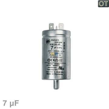 Kondensator 7ÂµF mit Steckfahnen