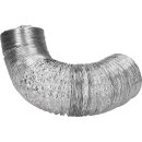 Universal Abluftschlauch 125er Rundsystem 5m Aluminium schwer u.a. für Dunstabzugshaube