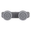 Korbrollenhalter oben Candy 49017784 grau mit 2 Rollen...