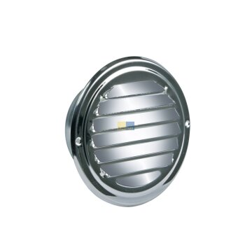 Universal Lüftungsgitter 100erR Edelstahl mit Insektenschutznetz für Luftführung Trockner Dunstabzugshaube