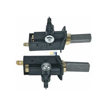 Kohle kpl. mit Halter 6,3mmAMP mit Ösen und Schrauben, 2 Stück 00600889