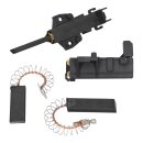 Bosch Siemens Motorkohlen Kohlen kpl. mit Halter 6,3mmAMP Farbpunkt blau + ohne Halter 4,8mmAMP, 2 Paar 00639025 639025