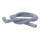 Ablaufschlauch Universal 1,5m 19/22mm für Waschmaschine & Geschirrspüler, flexibel mit Haltebogen, kompatibel mit Bosch Siemens Neff Constructa AEG Beko Bauknecht