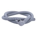 Ablaufschlauch Universal 1,5m 19/22mm für Waschmaschine & Geschirrspüler, flexibel mit Haltebogen, kompatibel mit Bosch Siemens Neff Constructa AEG Beko Bauknecht