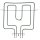 Bauknecht Whirlpool Heizung Heizelement Backofen Oberhitze Grill 481010452572