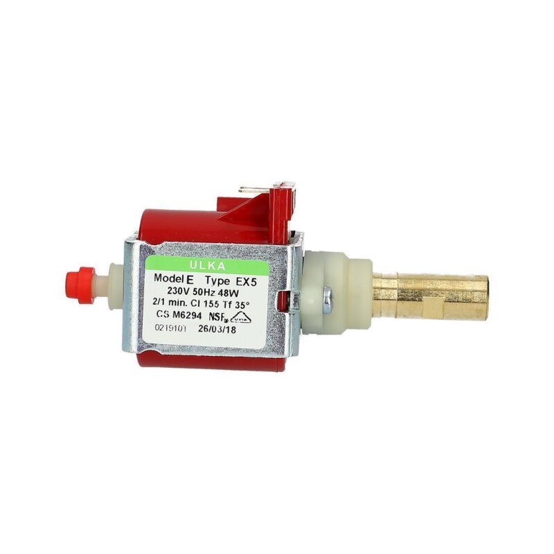Pompe à Eau Ulka EX5 48W 230V Lichtblau - Compatible Philips Saeco 996530007753 & Miele 5035150