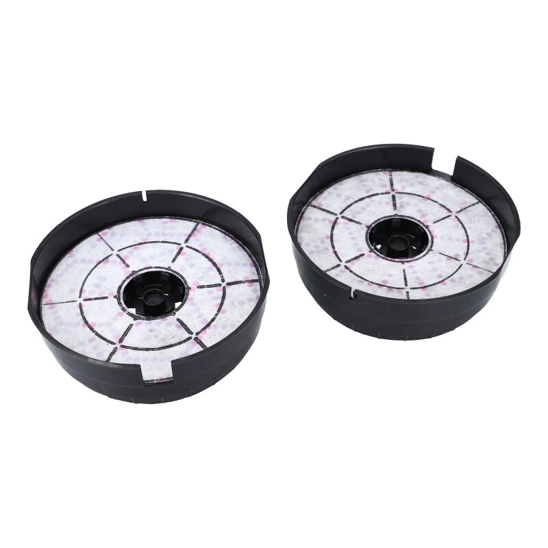 2x Aktivkohlefilter Filter für Dunstabzugshauben Whirlpool Respekta 4