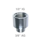 Sanitär-Adapter 1/2"IG/3/8"AG