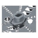 Original Bosch Siemens Raspelscheibe Wendescheibe grob fein für Durchlaufschnitzler Küchenmaschine 12007726
