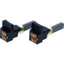 Set 2Stk Kohlebürsten Kohlen 11 x 7 x 32 mm mit Kabel Feder Führungsteller und Halterung für Staubsauger DC05 DC07 DC08 kompatibel mit Dyson (für originalen Staubsaugermotor)