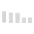 Knebel 43mmØ weiß mit Adaptern Universal für alle Marken