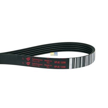 Keilrippenriemen 1208 PJ 5 E passend für Indesit C00141664 für Waschmaschine