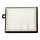 Filter Abluftfilter Kassette kompatibel für Staubsauger AEG Electrolux 9001951194 EFH12W Philips 432200494132