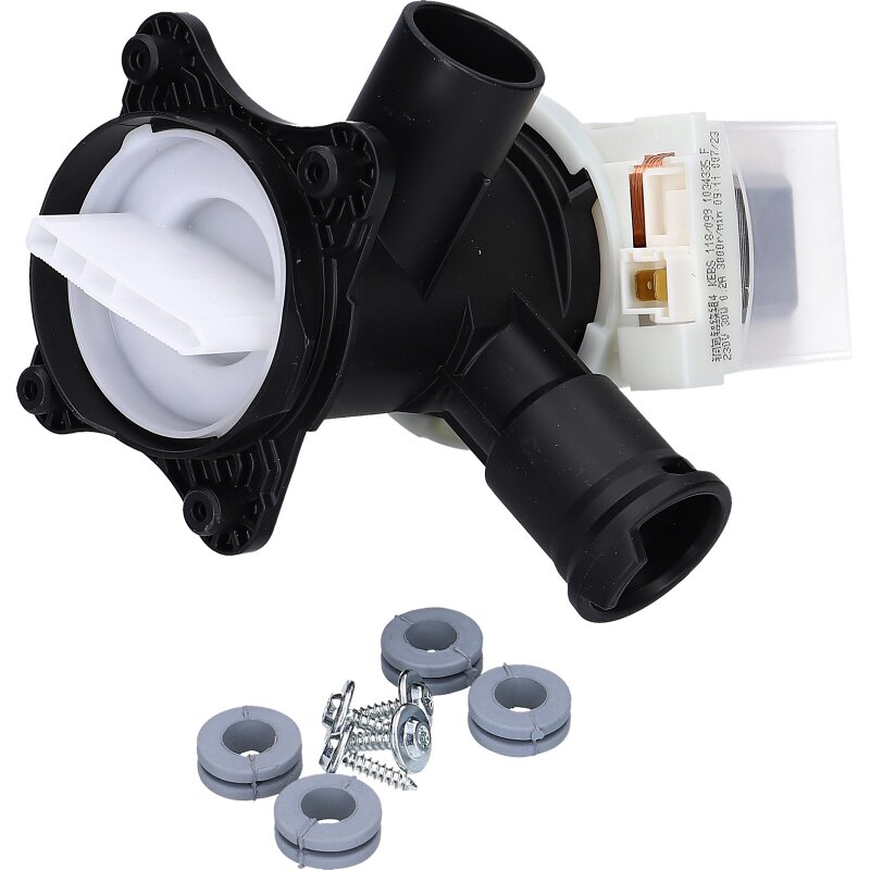 Original Ablaufpumpe Pumpe Für Bosch Siemens Balay 145093 00145093 Mi Pumpenkopf Und Sieb Fuer Waschmaschine Waschtrockner Avantixx Logixx Iq700