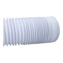 Universal Abluftschlauch 100er Rundsystem 2,8m PVC weiß für Trockner