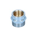 Sanitär-Adapter 3/4" Außengewinde auf 1/2" Innengewinde Reduzierung