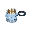 Sanitär-Adapter 3/4" Außengewinde auf 1/2" Innengewinde Reduzierung