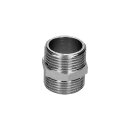 Zulaufschlauch-Verbinder 3/4" Außengewinde x 3/4" Außengewinde Doppelnippel 16122 0