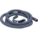 Ablaufschlauch gerade/gerade 19/21mmØ 2,5m für Waschmaschine Geschirrspüler