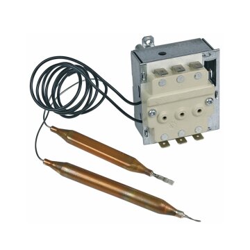 Thermostat kompatibel mit Stiebel Eltron 170925 EGO 55.60019.380 für Heißwassergerät Wandspeicher mit STB Sicherheits-Temperaturbegrenzer 2 Fühler